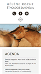 Mobile Screenshot of ethologie-cheval.fr